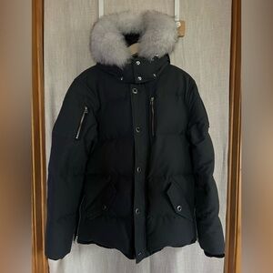 Moose Knuckles Gray Jacket men’s Large